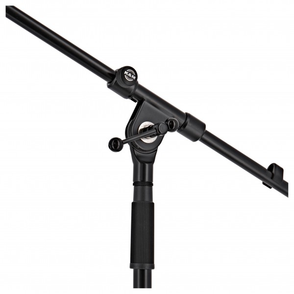 K&M 21021 Overhead Microphone Stand, Black