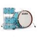 Tama Club-Jam Shell Pack w/ Cymbal Holder, Aqua Blue