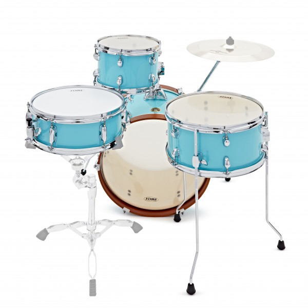 Tama Club-Jam Shell Pack w/ Cymbal Holder, Aqua Blue