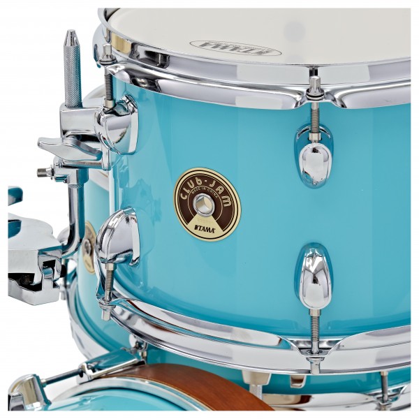Tama Club-Jam Shell Pack w/ Cymbal Holder, Aqua Blue