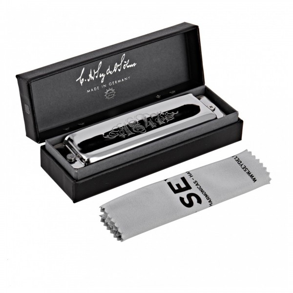 Seydel 1847 Classic Blues Harmonica, D, Case