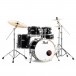 Pearl Export EXX 20'' Fusion Drumstel, Jet Black