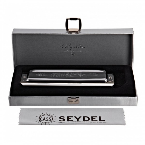 Seydel Fanfare Tremolo Harmonica, A, Case