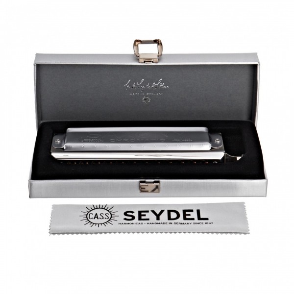 Seydel Saxony Chromatic Harmonica, G, Case