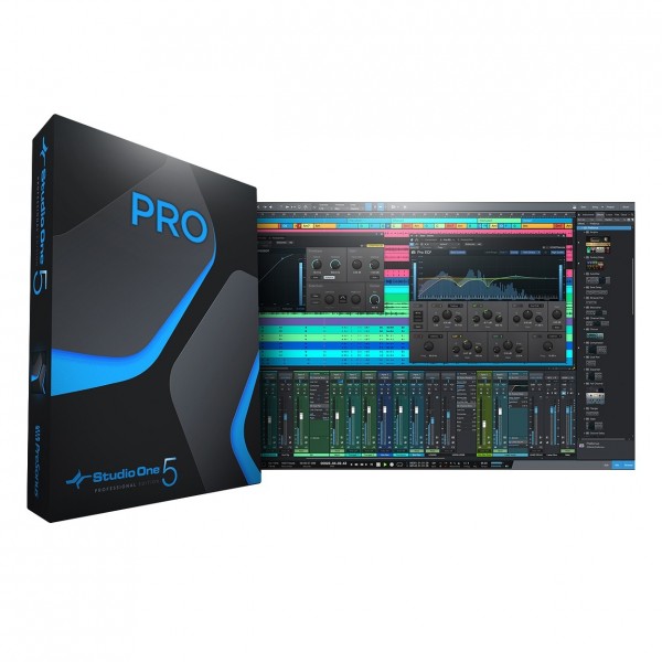 PreSonus Studio One 5 - Main View