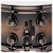 Natal Mappa Burl Maple 14'' x 7'' Snare Drum, Smoked Gloss