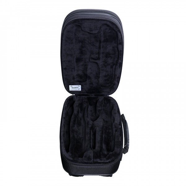 BAM TREK3029S New Trekking Oboe Case, Silver Carbon, Inside