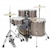 Pearl Roadshow 5pc American Fusion Drum Kit, Bronze Metallic