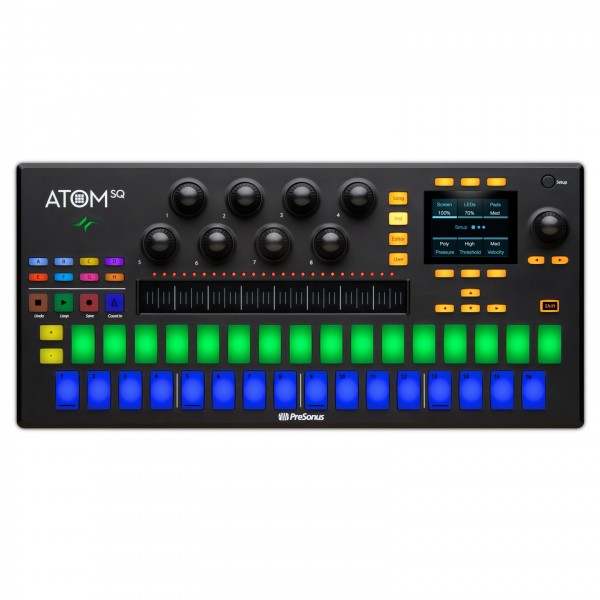 PreSonus ATOM SQ - Lights on