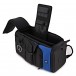 Fusion Urban Triple Trumpet Gig Bag, Black and Blue