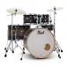 Pearl Decade Maple 22'' 6pc Shell Pack w/ Hardware, Satin Black Burst