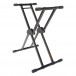 Roland KS-20 Double Brace Keyboard Stand - Angled