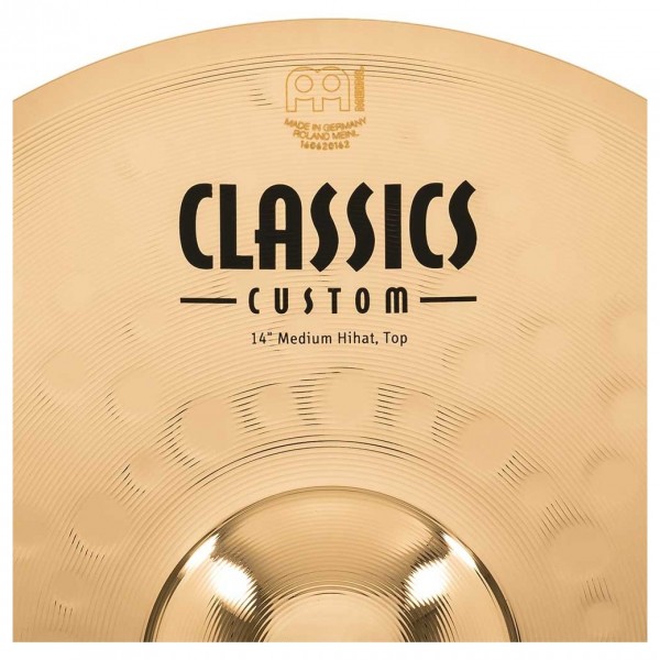 Meinl Classics Custom 14" Medium Hi-Hat, Pair