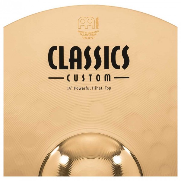 Meinl Classics Custom 14" Powerful Hi-Hat, Pair
