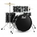 Pearl Roadshow 5pc American Fusion Drum Kit, Jet Black
