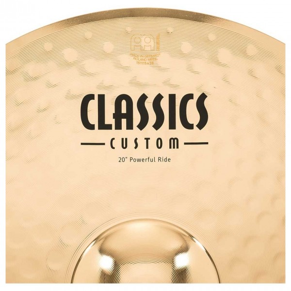 Meinl Classics Custom 20" Powerful Ride
