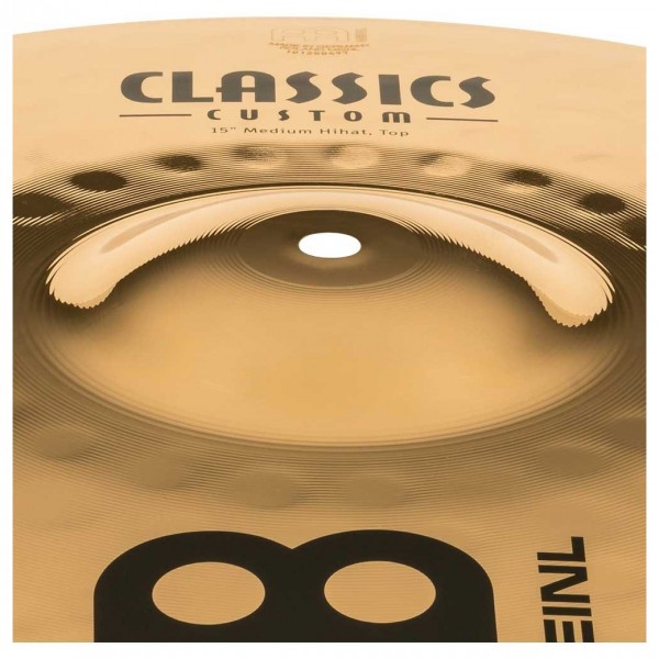 Meinl Classics Custom 15" Medium Hi-Hat, Pair