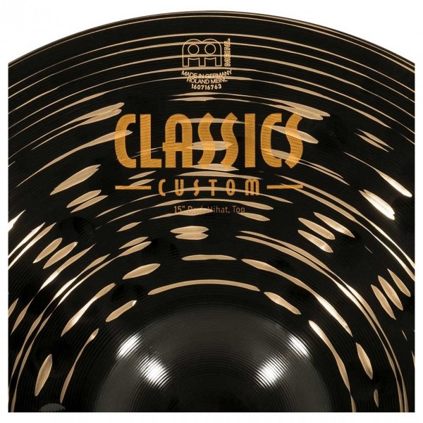 Meinl Classics Custom Dark 15" Hi-Hats