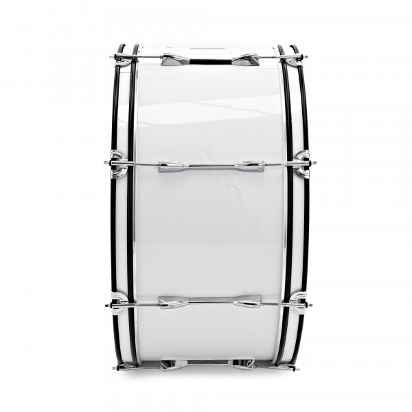 26" X 12" Marching Bass Drum with Carrier, by Gear4music