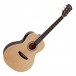 Parlour Electro Acoustic Guitar by Gear4music, Natural