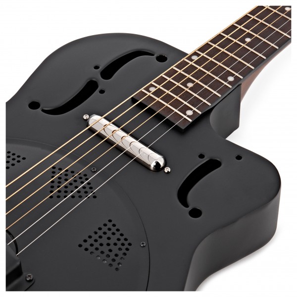 Ozark Slimline Resonator with Cutaway, Black