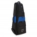 Fusion Premium Bass Trombone Gig Bag, Black and Blue