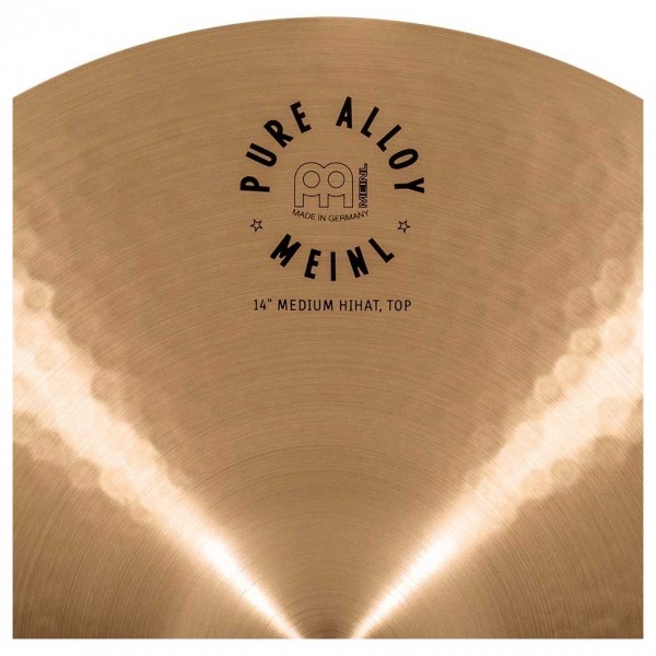 Meinl Pure Alloy 14" Medium Hi-Hat Cymbal Pair