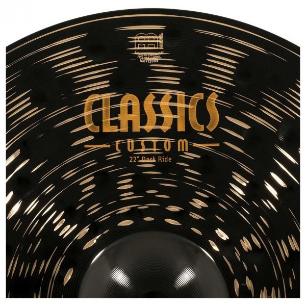 Meinl Classics Custom Dark 22" Ride Cymbal