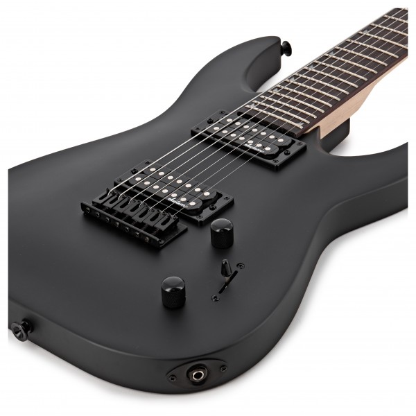 Jackson JS22-7 JS-Series Dinky Archtop 7-String, Satin Black