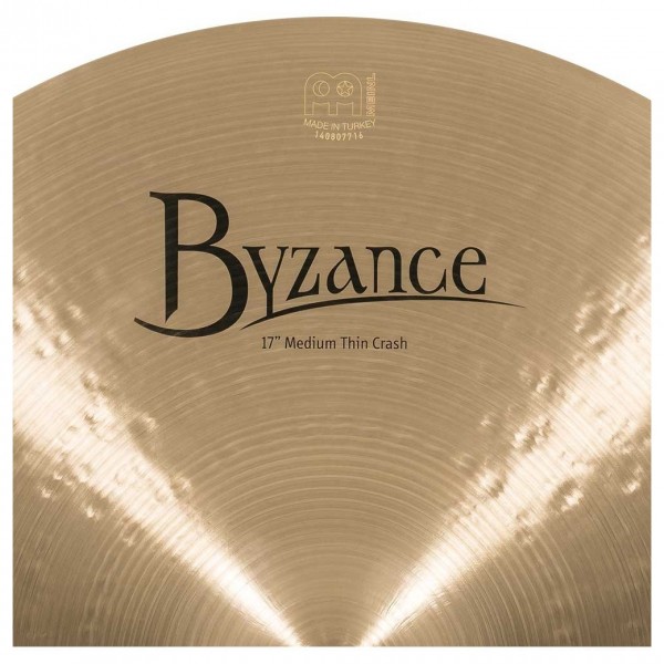 Meinl Byzance 17" Traditional Medium Thin Crash