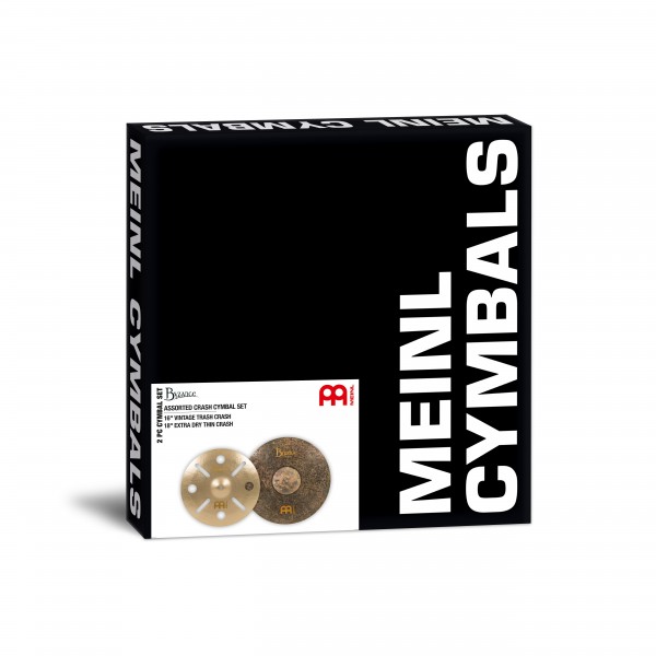 Meinl Byzance Assorted Crash Cymbal Set