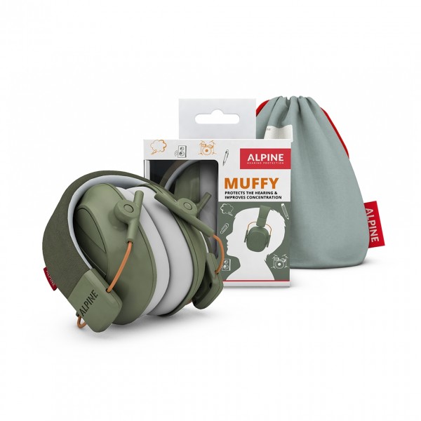 Alpine Earmuffy For Kids, Green Pack
