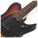 Aria JET-B Bass, 3-Tone Sunburst