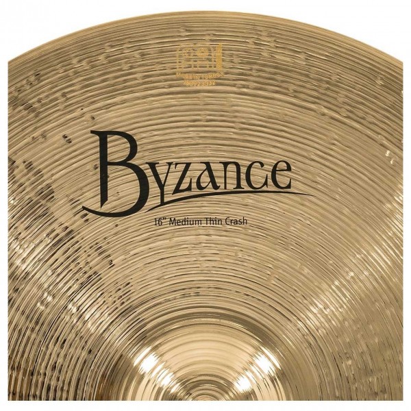Meinl Byzance Brilliant 16" Medium Thin Crash