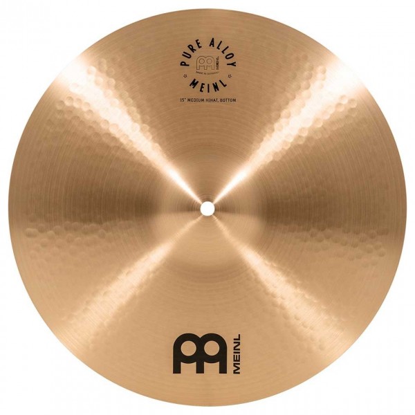 Meinl Pure Alloy 15" Medium Hi-Hat Cymbal Pair