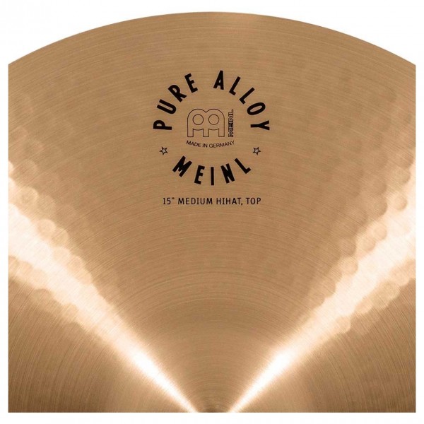 Meinl Pure Alloy 15" Medium Hi-Hat Cymbal Pair