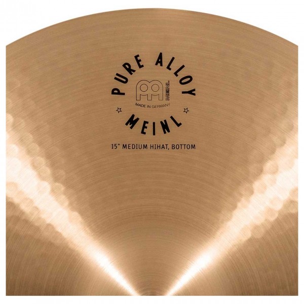 Meinl Pure Alloy 15" Medium Hi-Hat Cymbal Pair