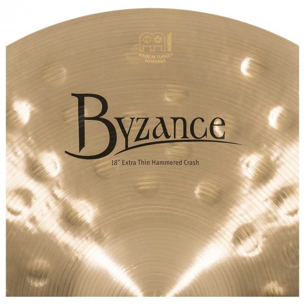 Meinl Byzance 18" Traditional Extra Thin Hammered Crash