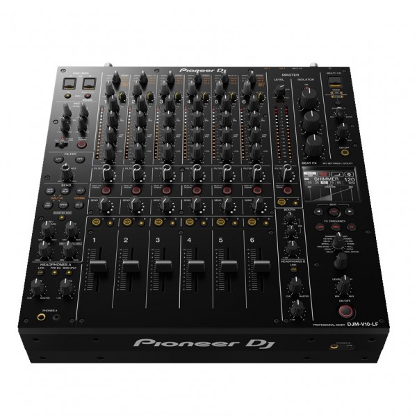 Pioneer DJM-V10-LF Mixer - Front View 
