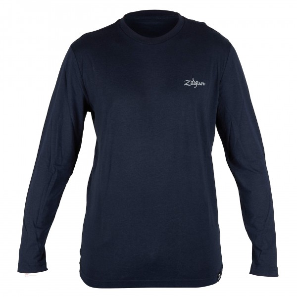 Zildjian Art Deco Long Sleeve T-Shirt, Large Front