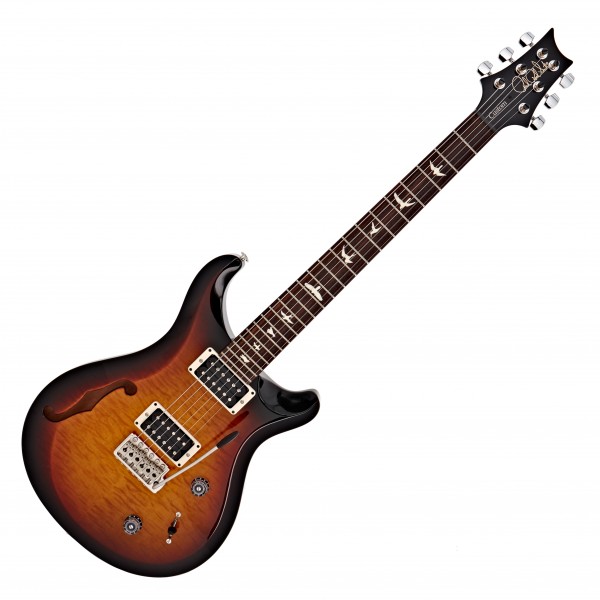 PRS S2 Custom 22 Semi Hollow, Tri Colour Sunburst #S2045736