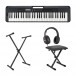 Casio CT S300 Portable Keyboard Package, Black