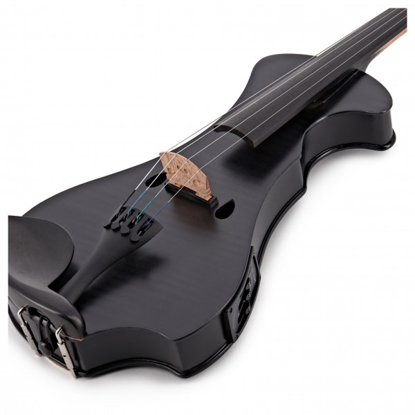 Hidersine HEV2 Electric Violin, Black