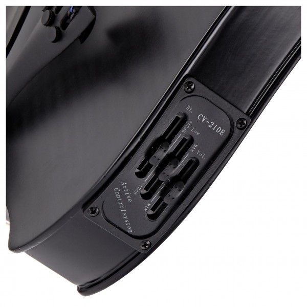 Hidersine HEV2 Electric Violin, Black
