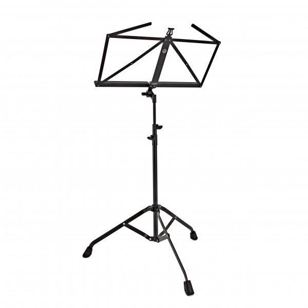 K&M 107 Music Stand Extra Sturdy, Black