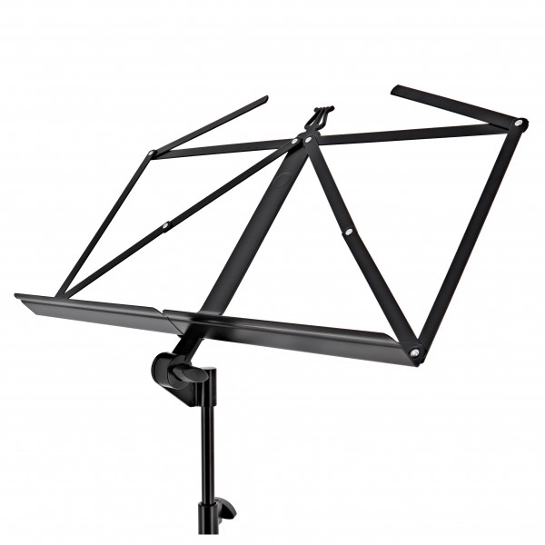 K&M 107 Music Stand Extra Sturdy, Black