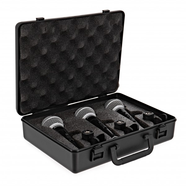 Samson R21 Cardioid Dynamic Microphone 3-Pack W/SW