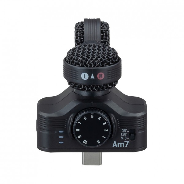 Zoom AM7 MS Stereo Microphone with USB-C at Gear4music