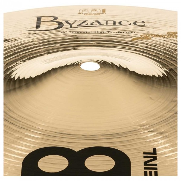 Meinl Byzance Brilliant 13" Serpents Hi-hat