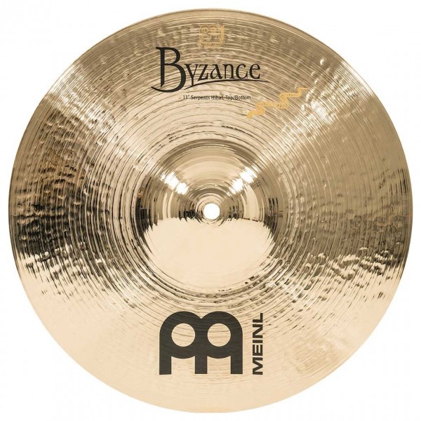Meinl Byzance Brilliant 13" Serpents Hi-hat
